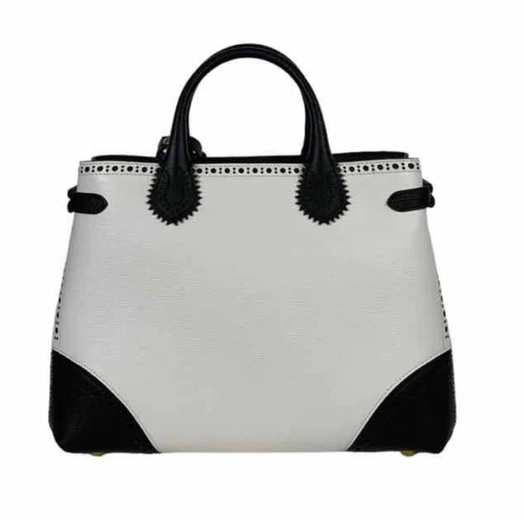 Medium Banner House Check Bag w/ detachable strap. 10"Hx13.5"Wx6"D - Picture 4 of 4